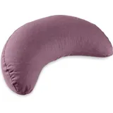 Famanu Yogakissen Halbmane Shanti - Ergonomisches Design, GOTS-