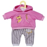 Dolly Moda Sport-Outfit Pink 43 cm Puppen, 871256 Zapf Creation