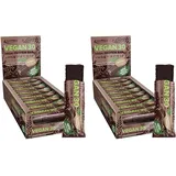 Vegan 30 Protein Bar Chocolate - 24 x High Protein Riegel 35g ohne zusätzlich...