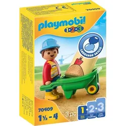 PLAYMOBIL® 70409 Bauarbeiter mit Schubkarre