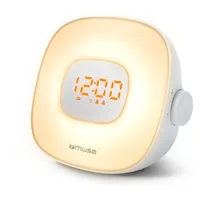 Muse ML-198 CR Lichtwecker weiß