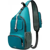 luxuskollektion G4Free Brusttasche Faltbarer Schulterrucksack Crossbody 10L