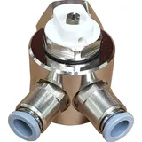 Jollytherm Anschlussverteiler 2-fach 3/4'' Eurokonus auf 8 mm Stecksystem inkl. integriertem Schnellentlüfter
