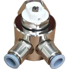 Jollytherm Anschlussverteiler 2-fach 3/4'' Eurokonus auf 8 mm Stecksystem inkl. integriertem Schnellentlüfter