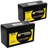 Universal Power Ersatzakku für Hoyer Patientenlifter Patientenlifter 24V 2 x 12V 9Ah