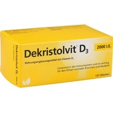 Trommsdorff DEKRISTOLVIT D3 2.000 I.E. Tabletten 120 St