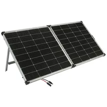 Revolt Faltbares Solarpanel mit monokristallinen Zellen, 240 Watt, silber