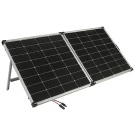 Revolt Faltbares Solarpanel mit monokristallinen Zellen, 240 Watt, silber