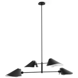 &Tradition - Bonnet Kronleuchter SC93, schwarz