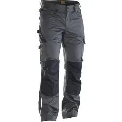Jobman Arbeitshose Stretch 2324 Grau/Schwarz - 42