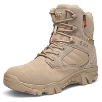 Bitiger Stiefel Herren Wanderschuhe Trekkingschuhe Armee Combat Tactical Boots Verschleißfest rutschfeste Outdoor Einsatzstiefel