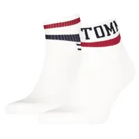 Tommy Jeans Quarter 2P Sport - kurze Socken - Unisex - White - 39/42