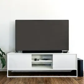 kwmobile 75" TV Abdeckung Indoor - Fernseher Hülle Bildschirmschutz Abdeckung - TV Bildschirm Staubschutzhülle - Fernsehabdeckung - Dunkelgrau