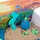 Spin Master Kinetic Sand Turtle Beach Set Knete