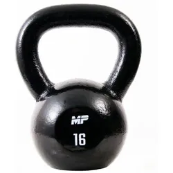 Kettlebell aus Gusseisen - Schwarz - 16 kg SCHWARZ 6kg