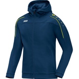 Classico Kapuzenjacke nightblue/citro 44