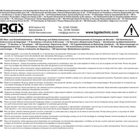 BGS Gleitgriff Abtrieb Außenvierkant 12,5 mm (1/2")