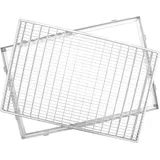 ACO Gitterrost 100 x 40 cm Silber