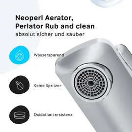 AM.PM Gem Einhebel-Waschtischarmatur Chrom