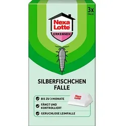 Nexa Lotte® Silberfischchen-Fallen weiß, 3 St.