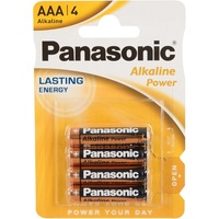 Panasonic Batterie AAA 12x4er (48 Stk., AAA), Batterien +