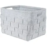 Aufbewahrungskorb Filzkorb Grau ca. 30L
