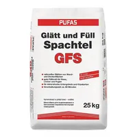 Pufas GFS Glätt- und Füllspachtel Spachtelmasse Innen 25 kg