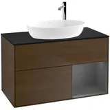 Villeroy & Boch Waschbeckenunterschrank 100 x 60,3 cm Eiche Matt