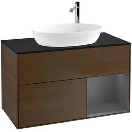 Villeroy & Boch Waschbeckenunterschrank 100 x 60,3 cm Eiche Matt