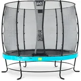 EXIT TOYS EXIT Elegant Trampolin ø253cm mit Economy Sicherheitsnetz - blau