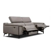 Courtois Laville Relaxsofa, Taupe, Textil, Rechteckig, 212x82x103 cm, Wohnzimmer, Sofas & Couches, Sofas, Heimkino Sofas