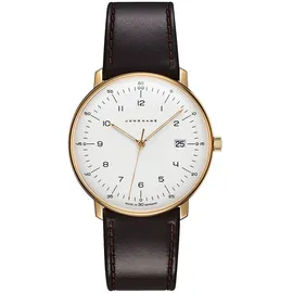 JUNGHANS max Bill Quarz Leder 38,0 mm 41/7872.02