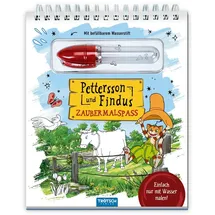 Trötsch Verlag Trötsch Pettersson und Findus Zaubermalspaß mit Wasserstift Malblock