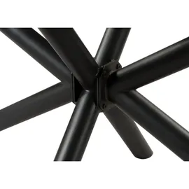 MASSIVMOEBEL24.DE Baumtisch Mango 200 x 76 x 100 cm grau