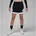 Jordan Trainingsshorts Jordan Sport Women s Diamond Shorts aus Mesh schweißableitend mit Kordelzugbund ca 15 cm Innennaht schwarz M