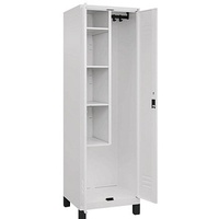 CP Putzmittelschrank Classic Plus 080110-00 S10014 verkehrsweiß 60,0 x 50,0 x 195,0 cm, aufgebaut