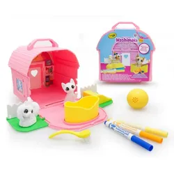 Crayola Washimals: Colorieren und Abwaschen - Spielset Spielplatz