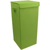 VCM Wäschebox Wäschetruhe Maße ca. H. 70 x B. 30 x T. 30 cm Stoffbox mit Deckel - Dreso L