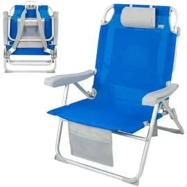 Aktive Strandrucksackstuhl Xxl Blau