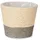 ibergarden Übertopf Ø 15 x 16 cm Grau