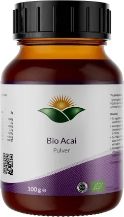Bio Acai Pulver, 100 g