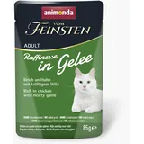 Animonda Raffinesse in Gelee Adult Huhn mit Wild 48 x 85 g