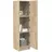 vidaXL Highboard 31,5 x 32 x 122,5 cm Braun