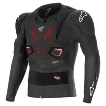 Alpinestars Bionic Pro V3 Plasma Protektorenjacke Schwarz/Rot/Weiß XL