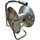 Relaxdays Schlauchtrommel 36 cm x 22 cm x 27,5 cm Silber