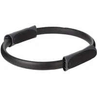 Energetics Unisex – Erwachsene Pilates Ring, Black/Grey, 40x36cm