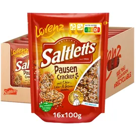 Saltletts PausenCracker Gebäck 16x 100,0 g
