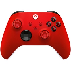 Microsoft Xbox Wireless Controller – Pulse Red (PC, Xbox Series X, Xbox One X, Xbox One S, Xbox Series S), Gaming Controller, Rot
