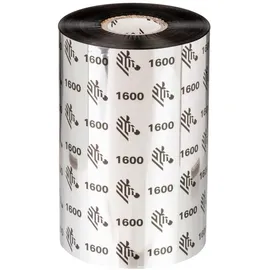 Zebra Technologies Zebra 1600 Economy Wax - 18er-Pack - Schwarz