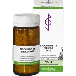 BIOCHEMIE 11 Silicea D 12 Tabletten